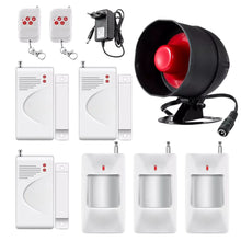 Load image into Gallery viewer, Wireless Home Security Motion Sensor Siren Alarm System
