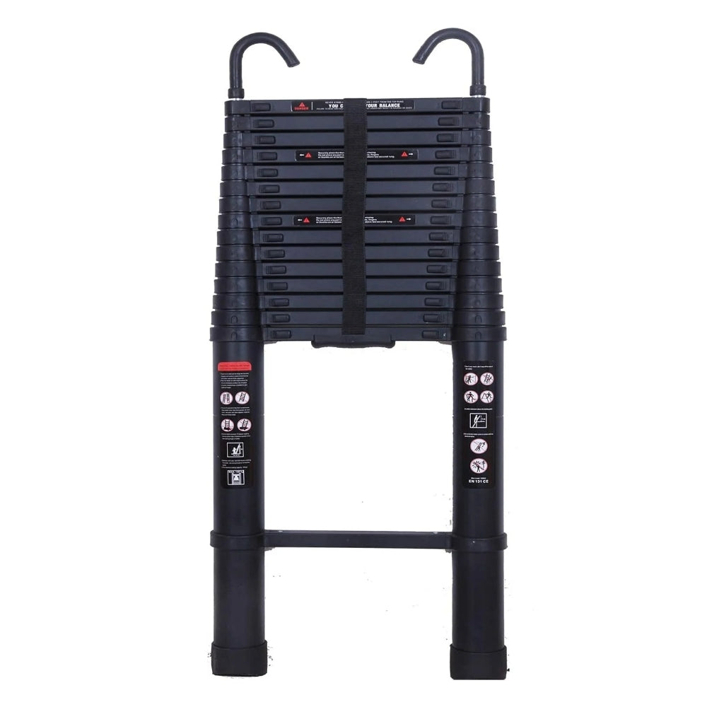 Heavy Duty Telescopic Roof Access Ladder with Roof Hook – Until Times Up