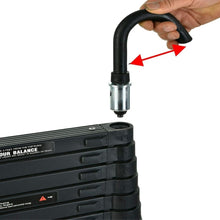 Load image into Gallery viewer, Heavy Duty Telescopic Roof Access Ladder with Roof Hook
