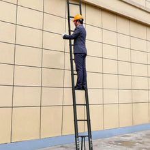 Load image into Gallery viewer, Heavy Duty Telescopic Roof Access Ladder with Roof Hook
