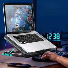 Load image into Gallery viewer, High-Performance Laptop Cooling Pad with Adjustable Fan Speeds
