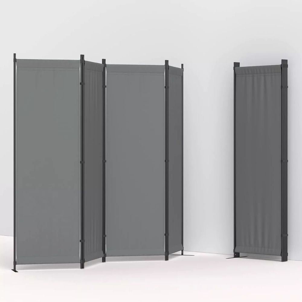 Folding Home Office 4-Panel Room Partition Divider Screen Panels