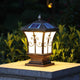 Solar Outdoor Pillar Post LED Light for Garden and Driveway