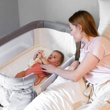 Load image into Gallery viewer, 3-in-1 Baby Bedside Co-Sleeper Bassinet
