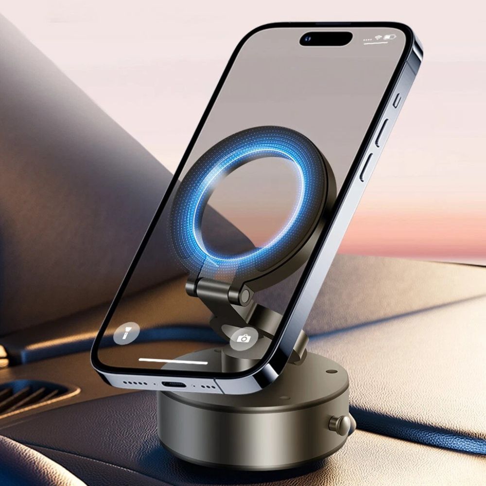 Flexible Magnetic Car Mount Cell Phone Holder Stand