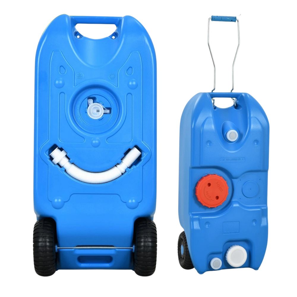 Wheeled Portable Camping Water Container Reservoir Tank
