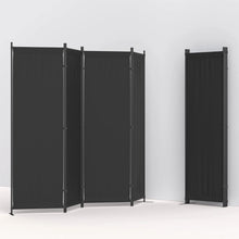 Load image into Gallery viewer, Folding Home Office 4-Panel Room Partition Divider Screen Panels
