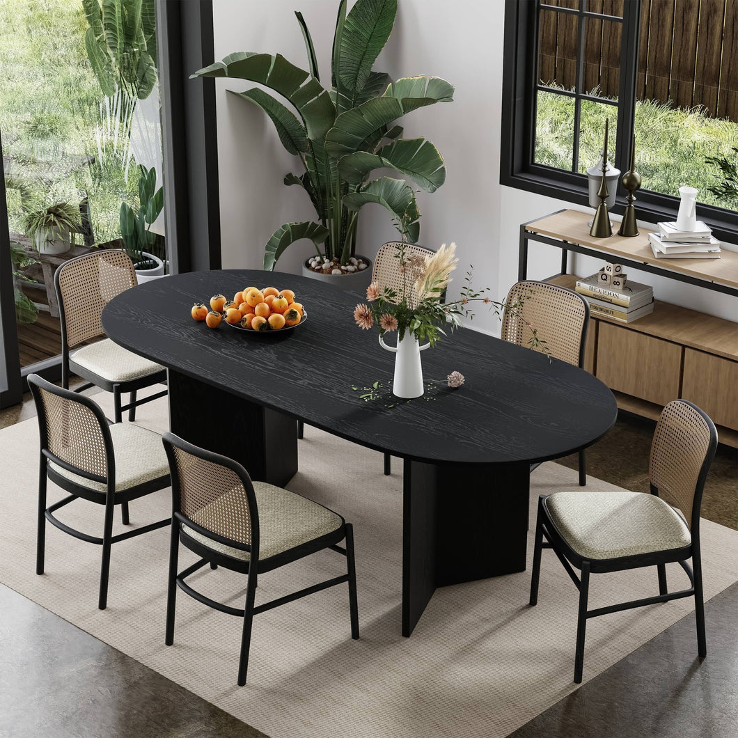 Oval Dining Table for 6