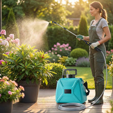 Load image into Gallery viewer, Rechargeable Electric Garden Sprayer 5L, Battery Powered Plant Sprayer with 3 Nozzles
