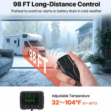 Load image into Gallery viewer, Diesel Heater 8KW 12V 24V Parking Air Heater with Remote LCD RV Camper Truck Boat
