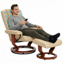 Load image into Gallery viewer, Recliner Chair With Ottoman
