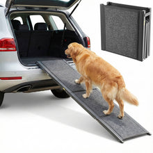 Load image into Gallery viewer, Foldable Outdoor Dog Ramp for Car, 250lb Capacity, Non Slip
