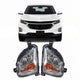 2018 to 2020 Chevrolet Equinox Halogen Fog Lights, Integrated Turn Signal Lamp Assemblies, Left Driver & Right Passenger Side Pair, Direct OEM Fit