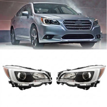 Load image into Gallery viewer, 2015 to 2017 Subaru Legacy &amp; Outback Halogen Headlights, Left &amp; Right Side Pair, Factory Style Replacement, DOT/SAE Compliant
