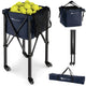 Foldable Tennis Ball Hopper Basket