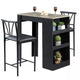 Bar Table Set For 2