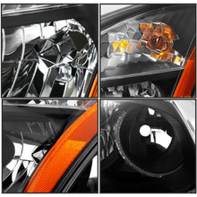 Load image into Gallery viewer, 2008-2013 Nissan Rogue / 2014-2015 Rogue Select Black Headlight Assembly Pair
