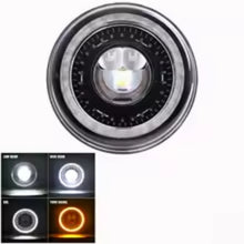 Load image into Gallery viewer, 7-Inch Round LED Projector Headlight with DRL &amp; Amber Turn Signal
