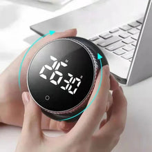 Load image into Gallery viewer, Magnetic Digital Rotary Timer for Kitchen, Study &amp; Productivity
