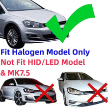 Load image into Gallery viewer, 2013-2017 VW Golf MK7 LED Projector Headlight Assembly Pair - Black
