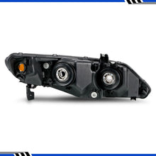 Load image into Gallery viewer, 2006-2011 Honda Civic 4-Door Sedan OE Style Black Halogen Headlight Assembly Pair
