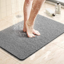 Load image into Gallery viewer, Non-Slip Quick-Drain Shower Mat - Soft, Washable &amp; Cut-to-Fit
