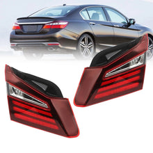 Load image into Gallery viewer, 2016-2017 Honda Accord Sedan Inner Trunk Tail Light Assembly Set - Left &amp; Right
