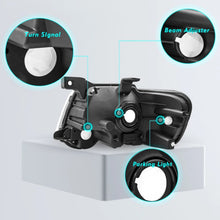 Load image into Gallery viewer, 2006-2010 Ford Explorer Chrome Headlight Assembly Pair with Amber Corners
