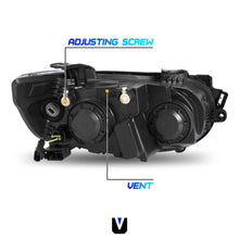 Load image into Gallery viewer, 2012-2016 Chevrolet Sonic Halogen Headlight Assembly Pair with Chrome Bezels
