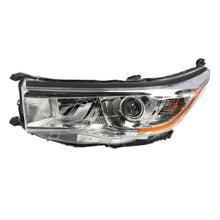 Load image into Gallery viewer, 2014-2016 Toyota Highlander Halogen Projector Headlight Assembly Pair - Chrome
