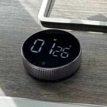 Load image into Gallery viewer, Magnetic Digital Rotary Timer for Kitchen, Study &amp; Productivity
