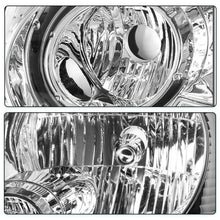 Load image into Gallery viewer, 2006-2010 Ford Explorer Chrome Headlight Assembly Pair with Amber Corners
