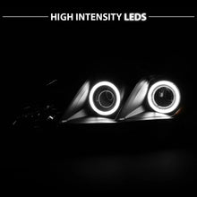 Load image into Gallery viewer, 2007-2009 Toyota Camry Dual LED Halo Projector Headlight Assembly Pair - Black
