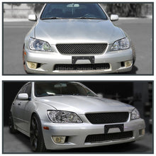 Load image into Gallery viewer, 2001-2005 Lexus IS300 Headlight Assembly Pair - Chrome Housing, Clear Lens
