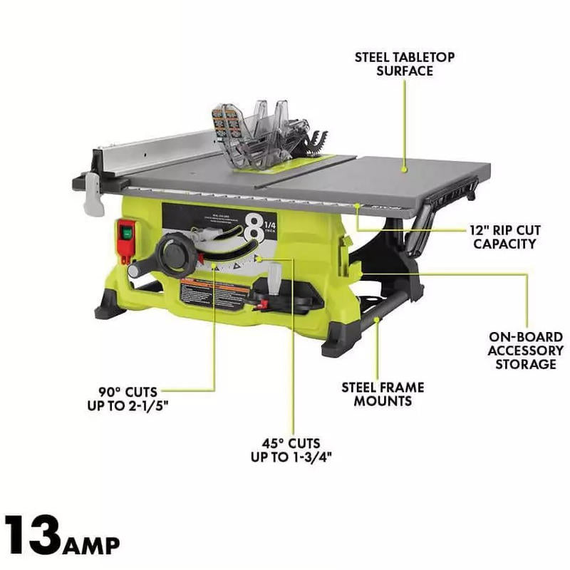 Portable Table Saw Machine