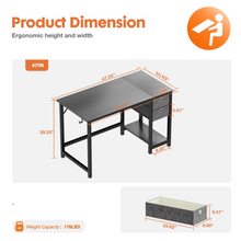 Load image into Gallery viewer, Computer Desk With Drawer
