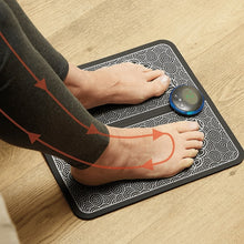 Load image into Gallery viewer, Portable Relaxation EMS Pain Relief Acupoints Massage Foot Mat
