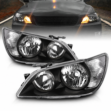 Load image into Gallery viewer, 2001-2005 Factory Black OE Headlight Assembly Pair for Lexus IS300 Left+Right
