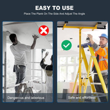 Load image into Gallery viewer, 11FT Drywall Lift, Heavy Duty Rolling Plasterboard Jack for Home Renovation, 11' Maximum Reach with Lockable Swivel Wheels
