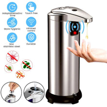 Load image into Gallery viewer, Automatic Hands Free Soap Dispenser For Bathroom
