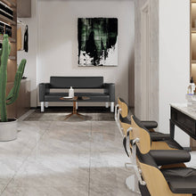 Load image into Gallery viewer, Leather Waiting Bench For Office Salon Barbershop

