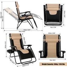 Load image into Gallery viewer, Outdoor Zero Gravity Chair

