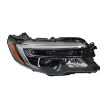 Load image into Gallery viewer, 2016-2018 Honda Pilot &amp; 2017 to 2020 Ridgeline Halogen Headlight, Right Passenger Side Chrome Housing with LED DRL, Direct OEM Replacement
