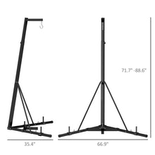 Load image into Gallery viewer, Punch Bag Stand for Heavy Bag Foldable and Height Adjustable
