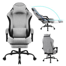 Load image into Gallery viewer, Ergonomic Gaming Chair With Footrest
