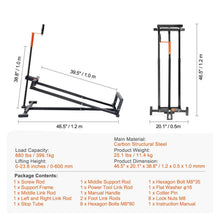 Load image into Gallery viewer, 880 Lbs Ride on Lawn Mower Lift Jack for Lawn Mowers
