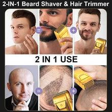 Load image into Gallery viewer, Electric Face And Head Shaver
