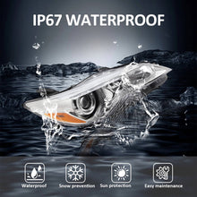 Load image into Gallery viewer, 2015-2017 Toyota Camry Projector Headlights, Chrome Housing Clear Lens Assembly, LE SE XLE XSE Pair, Direct OEM Fitment
