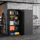 Metal Storage Cabinet with Long Handle, 71 Garage Storage Cabinet with Lock
