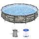 12' x 30" Above Ground Swimming Pool w/ Pump